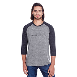 THREADFAST UNISEX TRIBLEND 3/4 SLEEVE RAGLAN