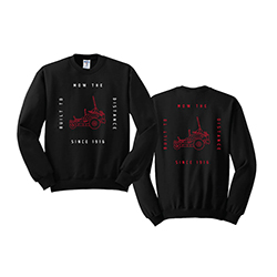 MOW THE DISTANCE CREWNECK SWEATSHIRT